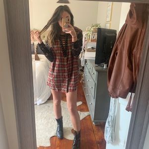LF Furst Of a Kind Flannel dress